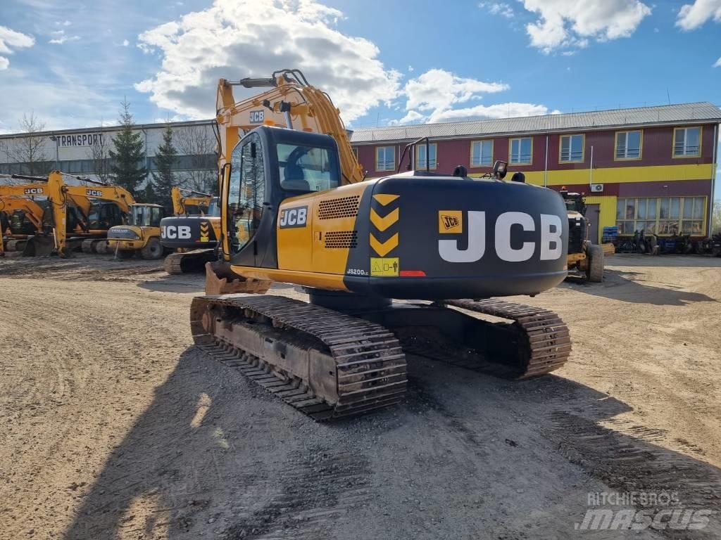 JCB JS 200 LC Pásová rýpadla