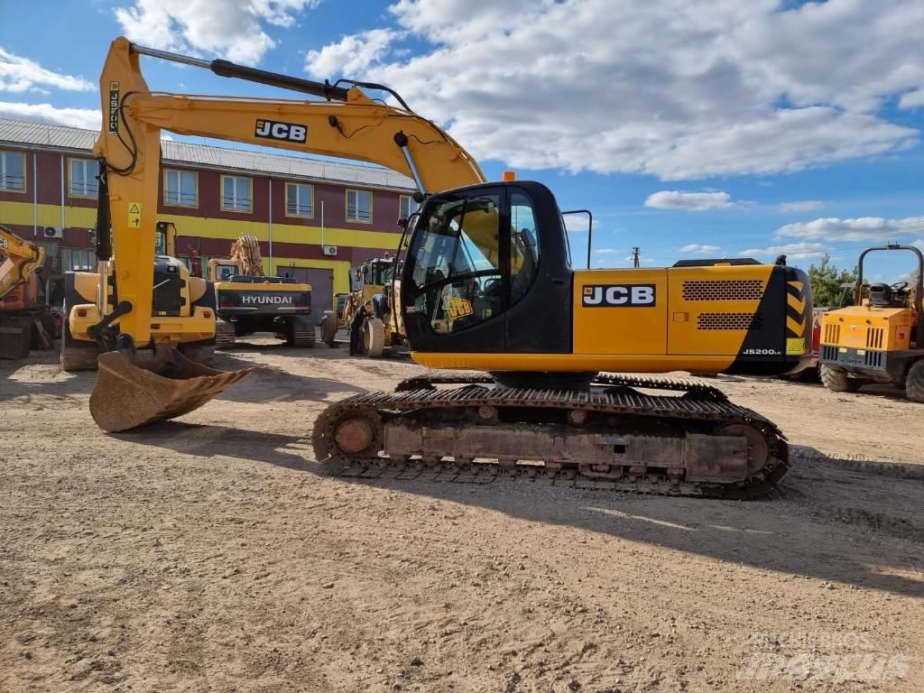 JCB JS 200 LC Pásová rýpadla