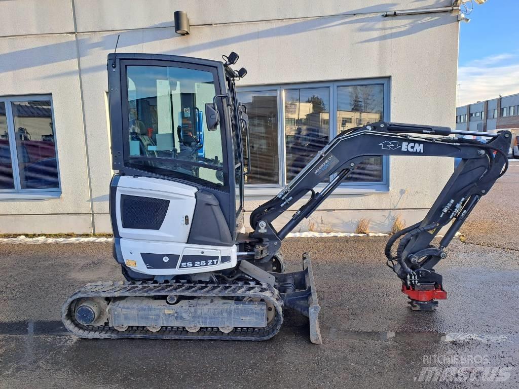 ECM ES 25 ZT Mini rýpadla < 7t