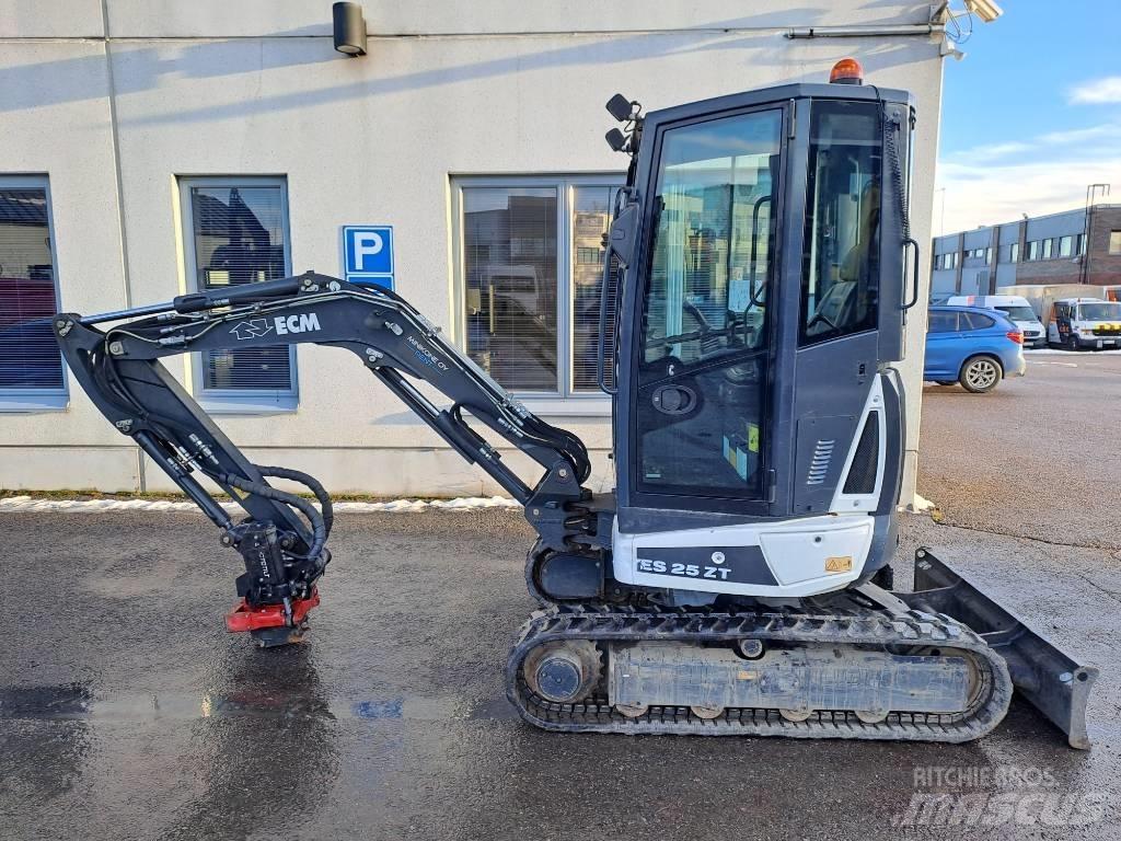 ECM ES 25 ZT Mini rýpadla < 7t