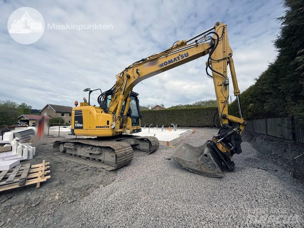 Komatsu PC 138 US Pásová rýpadla