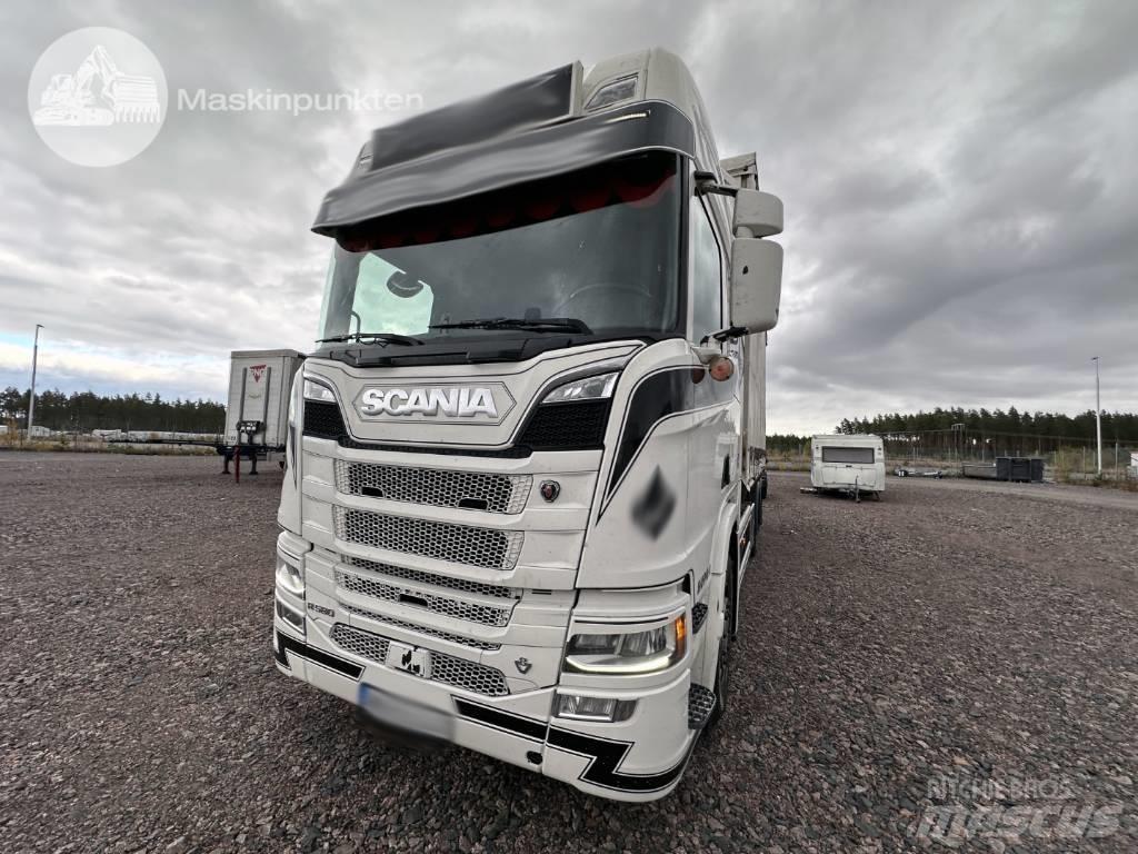 Scania R 580 Kontejnerový rám/Přepravníky kontejnerů