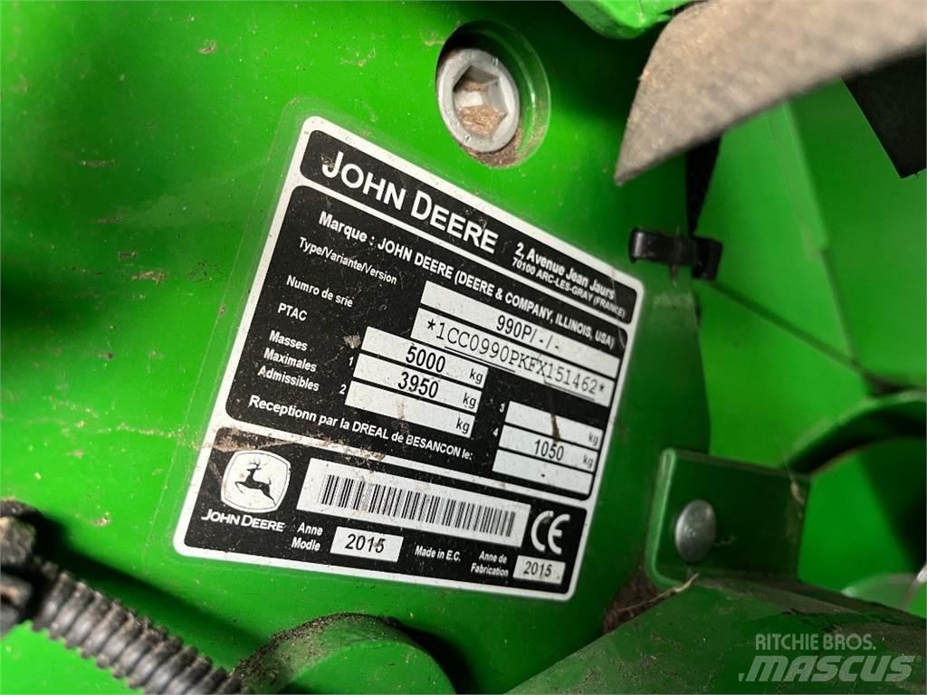 John Deere 990 Lis na válcové balíky