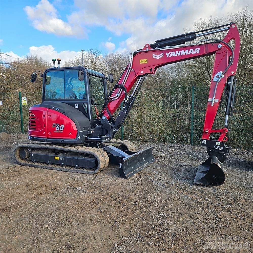Yanmar SV 60 Pásová rýpadla