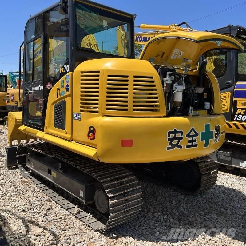 Komatsu PC 70 Pásová rýpadla