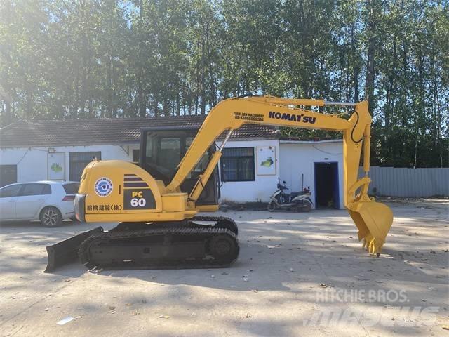 Komatsu PC60-8 Pásová rýpadla