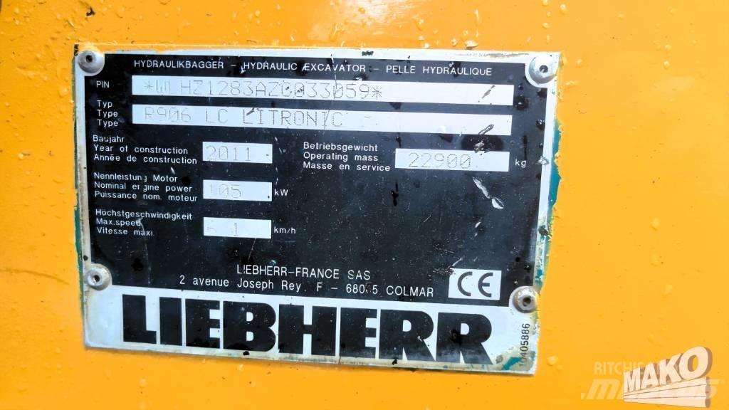 Liebherr R 906 LC Pásová rýpadla