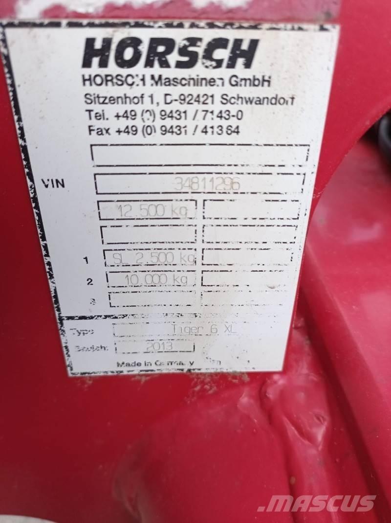Horsch Tiger 6 XL Kultivátory