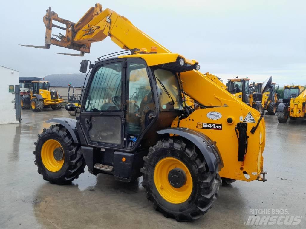 JCB 541-70 Teleskopické nakladače pro zemědělství