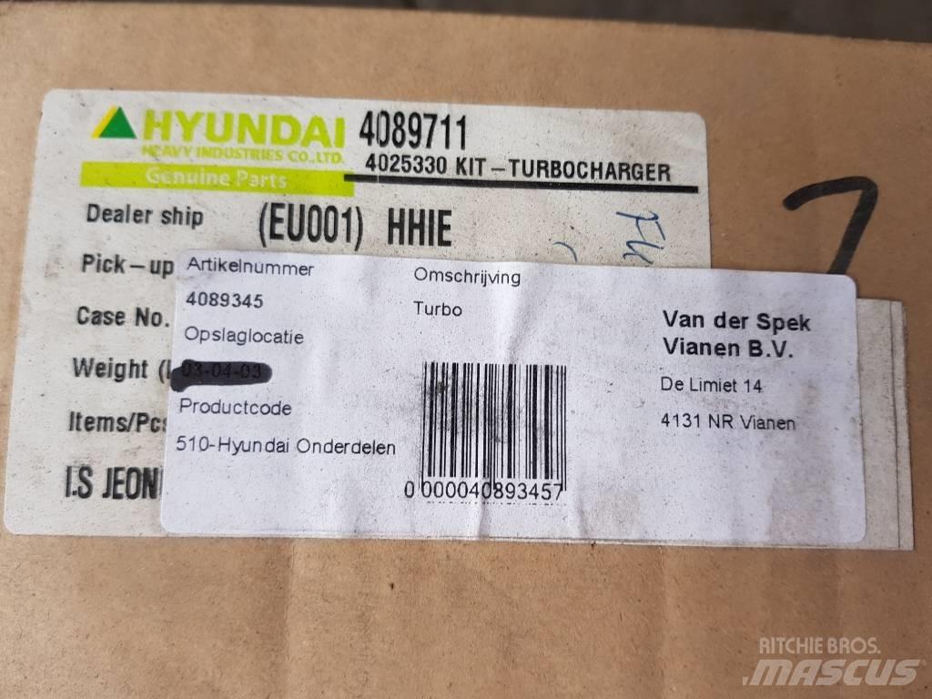 Hyundai Turbocharger Motory