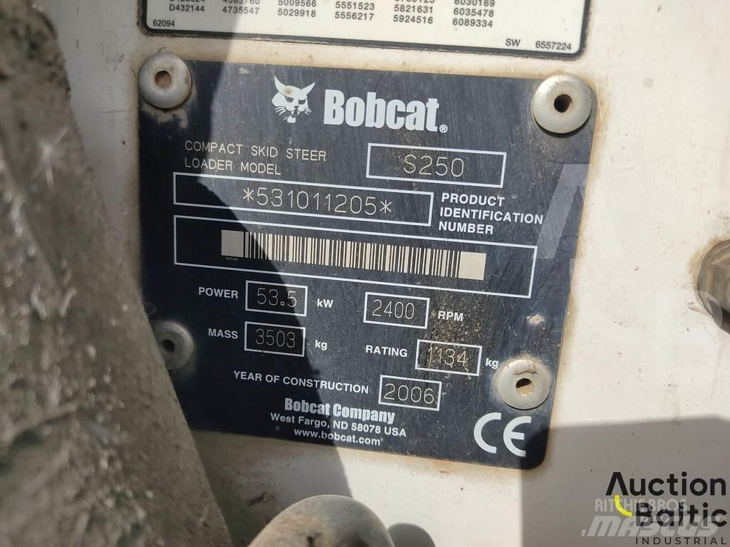 Bobcat S 250 Smykem řízené nakladače