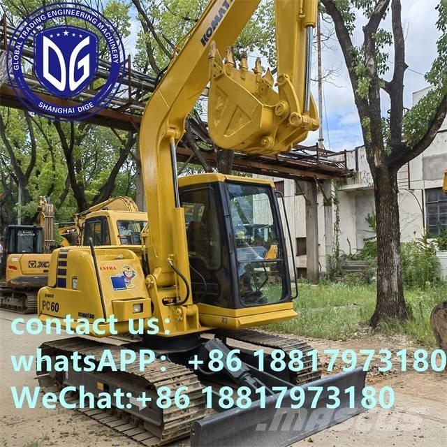 Komatsu PC 60-7C Pásová rýpadla