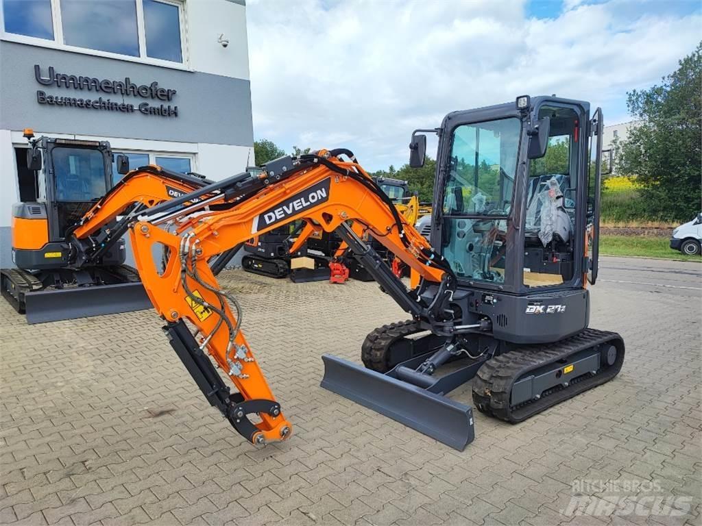Develon DX27Z-7 Mini rýpadla < 7t