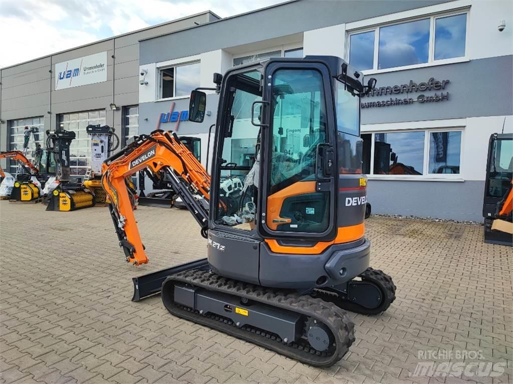 Develon DX27Z-7 Mini rýpadla < 7t