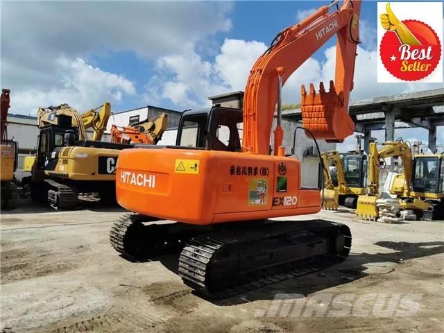 Hitachi EX 120 Pásová rýpadla