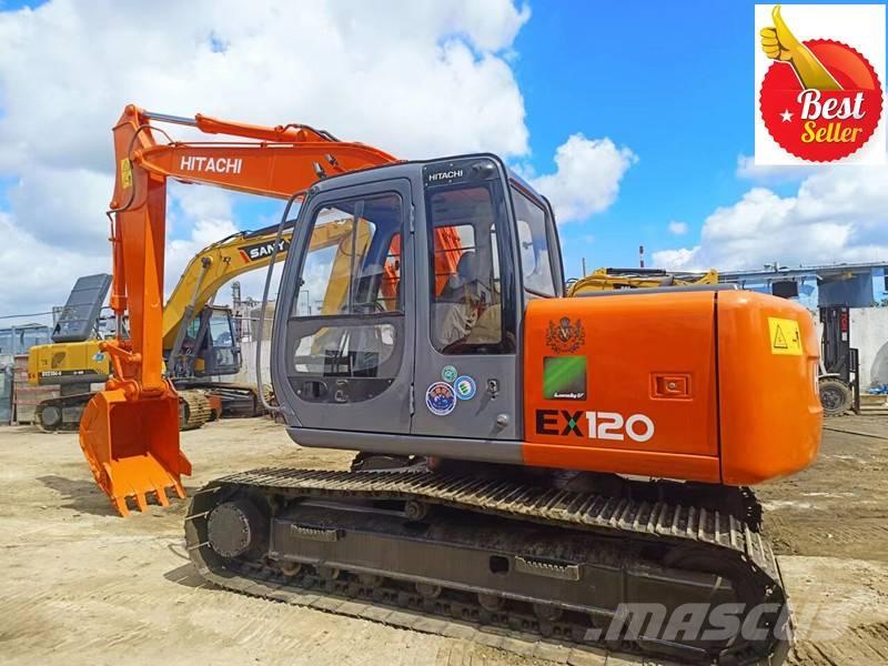 Hitachi EX 120 Pásová rýpadla