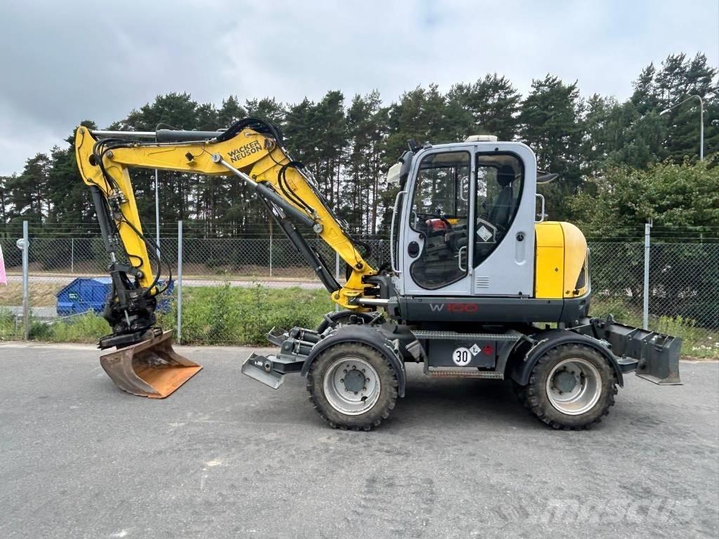 Wacker Neuson EW100 Kolová rýpadla