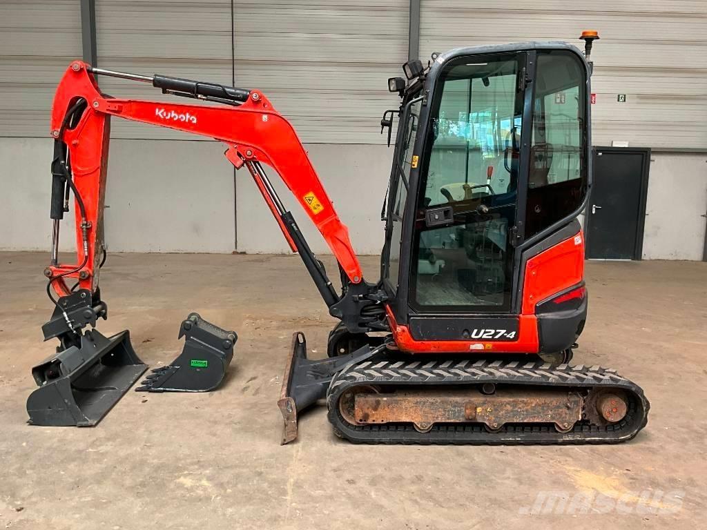 Kubota U 27-4 Mini rýpadla < 7t