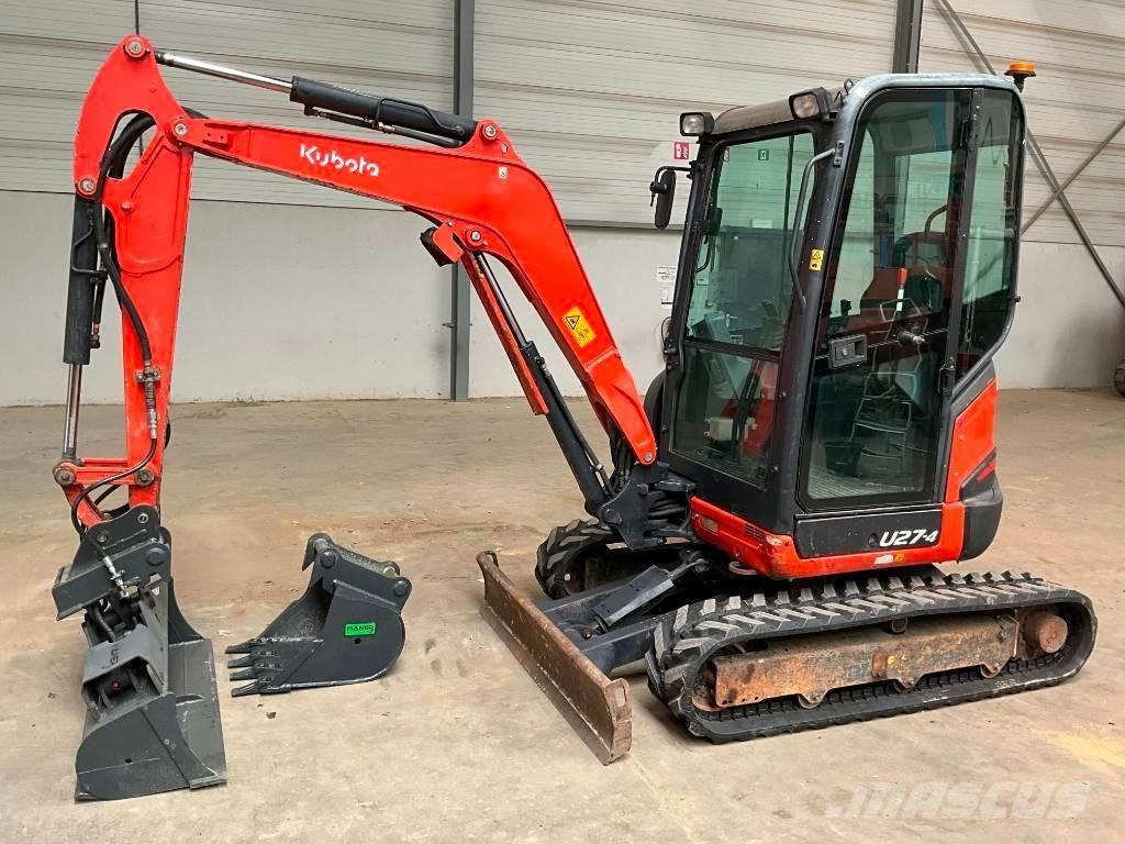 Kubota U 27-4 Mini rýpadla < 7t