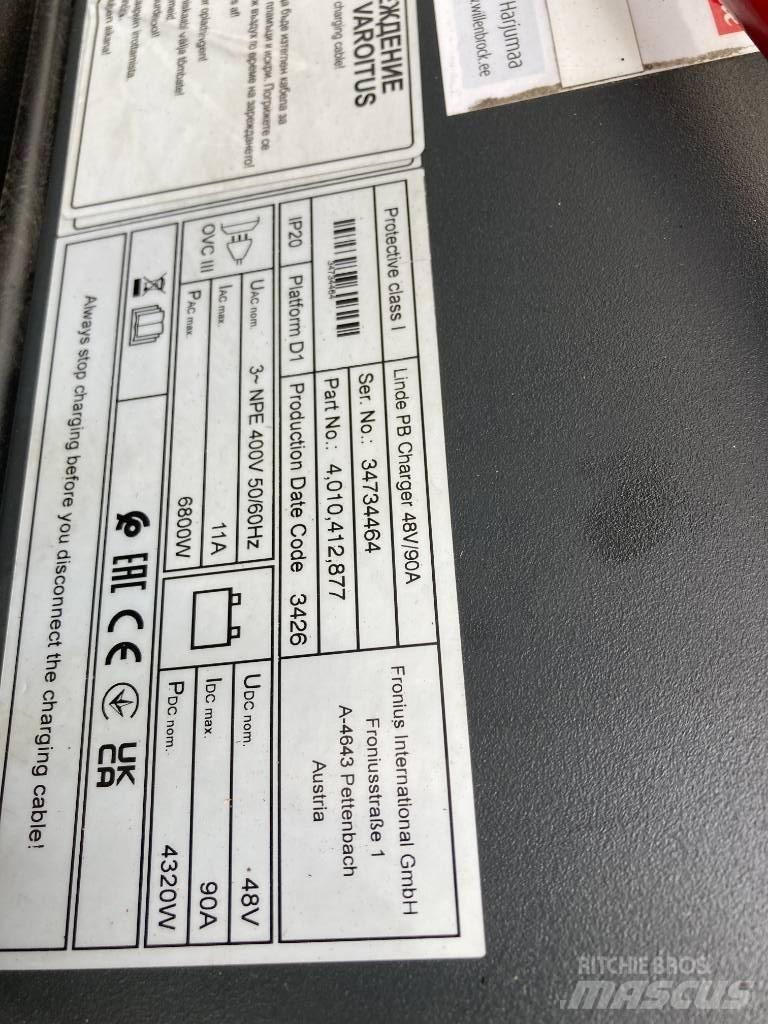 Linde E16P/386-02 Akumulátorové vozíky