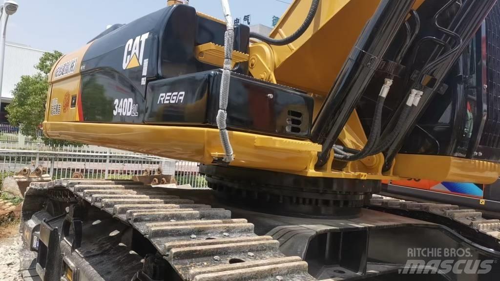 CAT 340D Pásová rýpadla