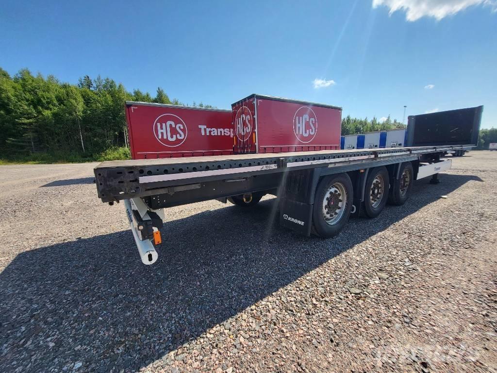 Krone Flatbed Nordic Valníkové návěsy/Návěsy se sklápěcími bočnicemi