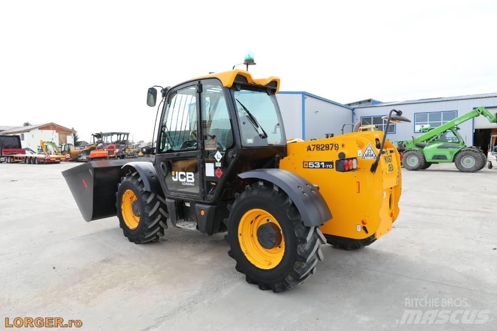 JCB 531-70 Čelní nakladače a rypadla