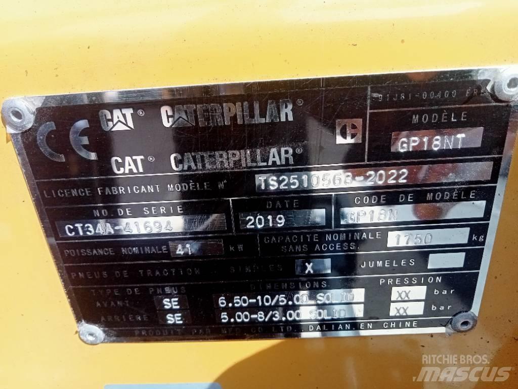 CAT GP 18 NT LPG vozíky