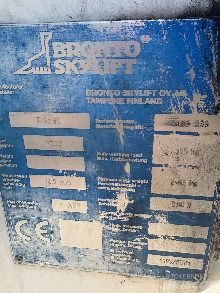 Bronto F32 RL Autoplošiny