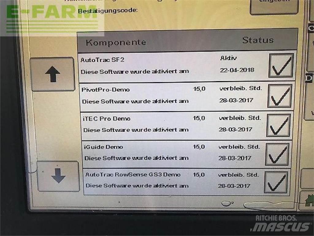 John Deere w660 Sklízecí mlátičky