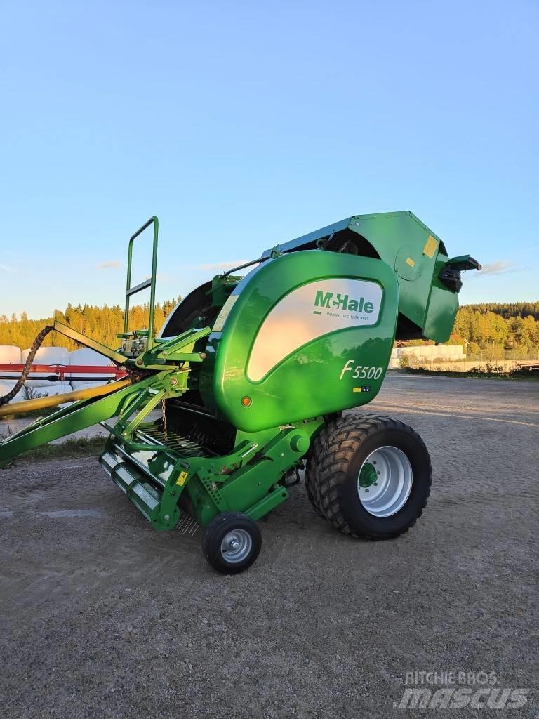 McHale F 5500 Lis na válcové balíky
