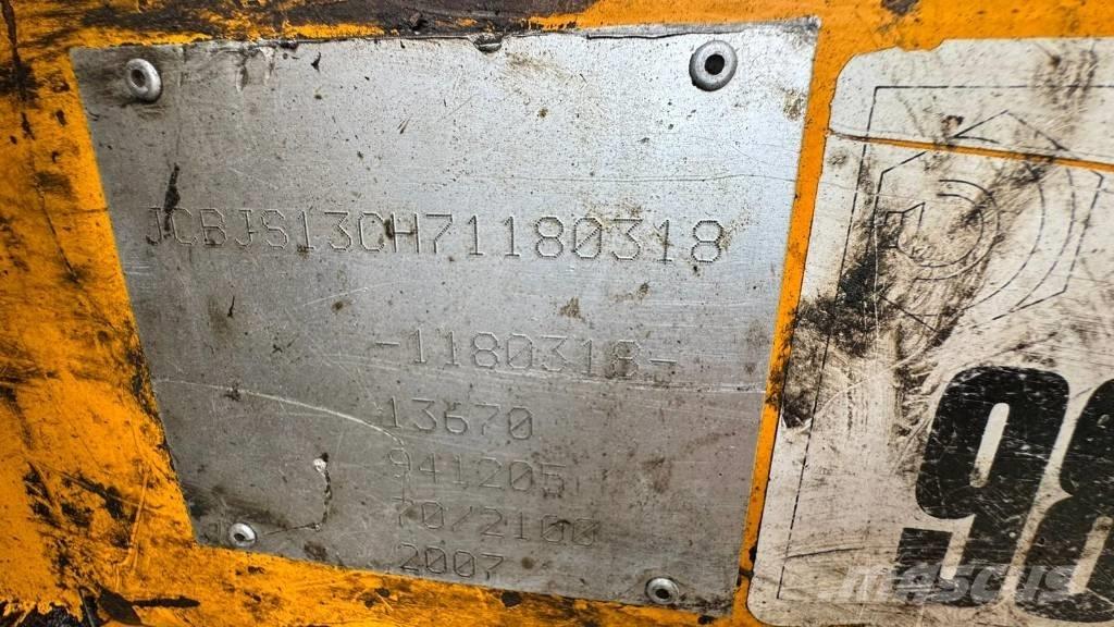 JCB JS 130 LC + JAK300 Pásová rýpadla