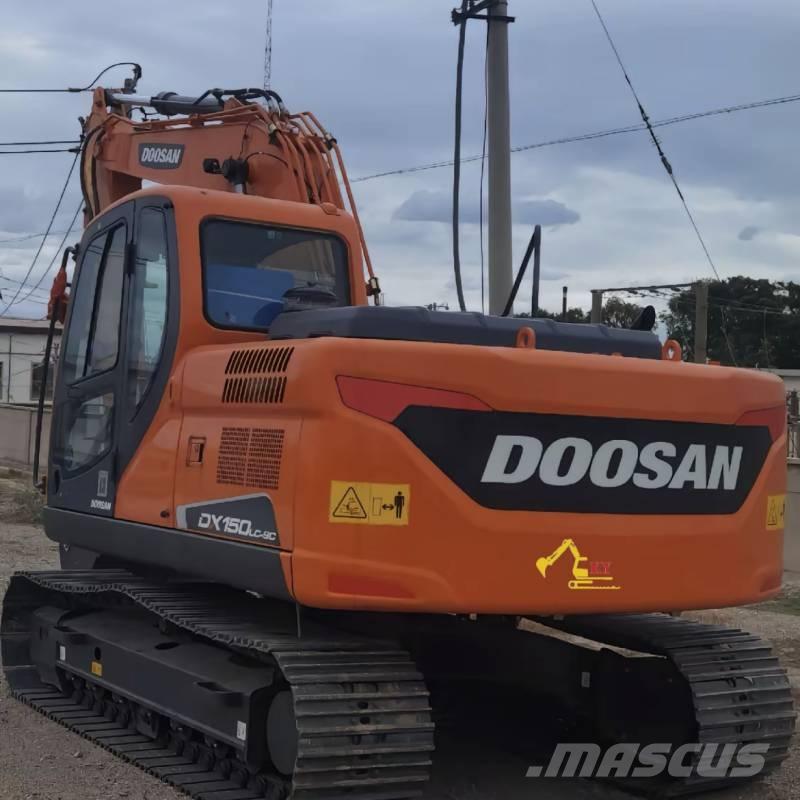 Doosan DX150-9C Pásová rýpadla