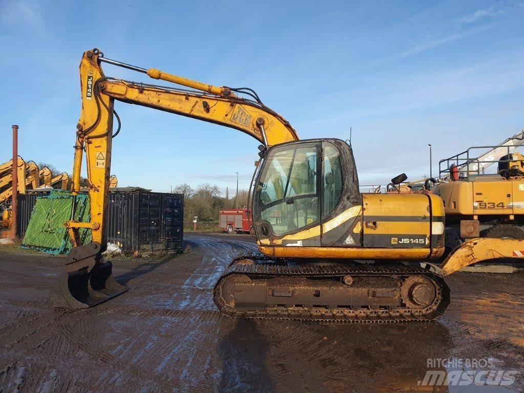 JCB JS 145 Pásová rýpadla