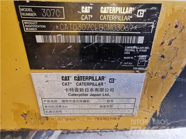 CAT 307C Pásová rýpadla