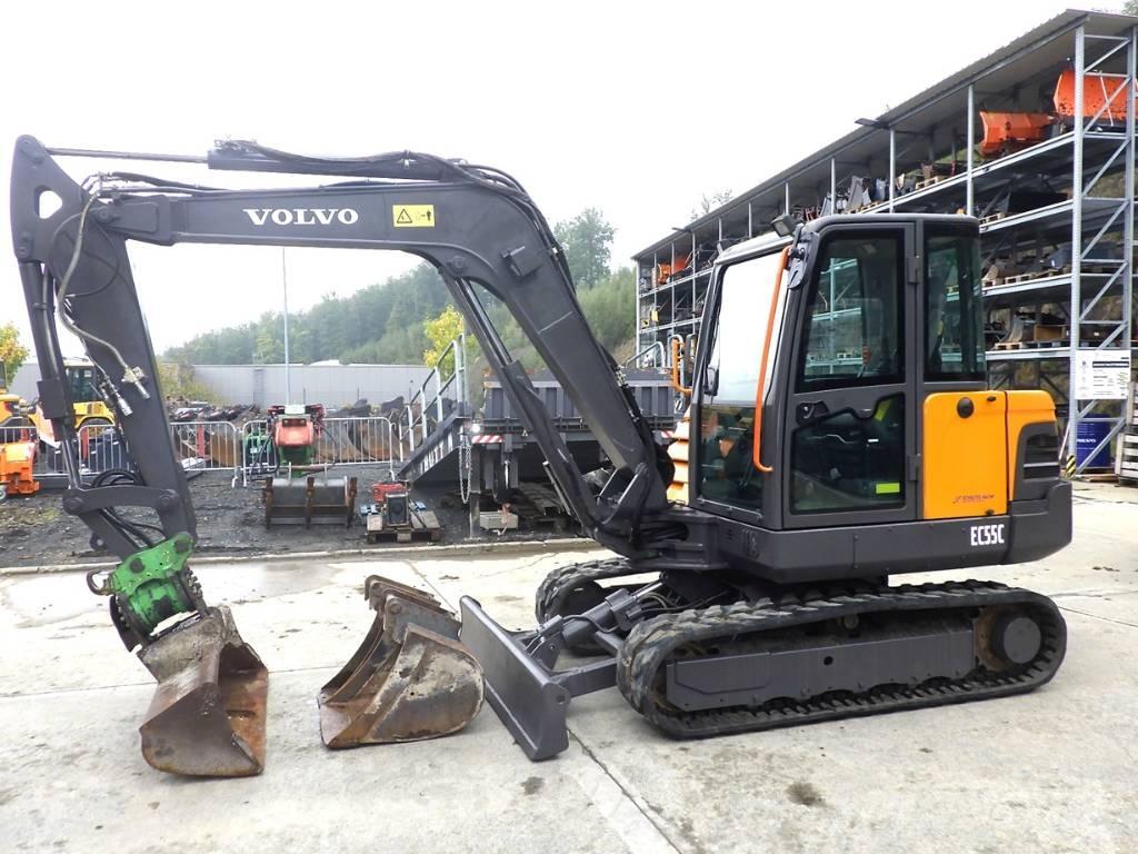 Volvo EC 55 C Mini rýpadla < 7t