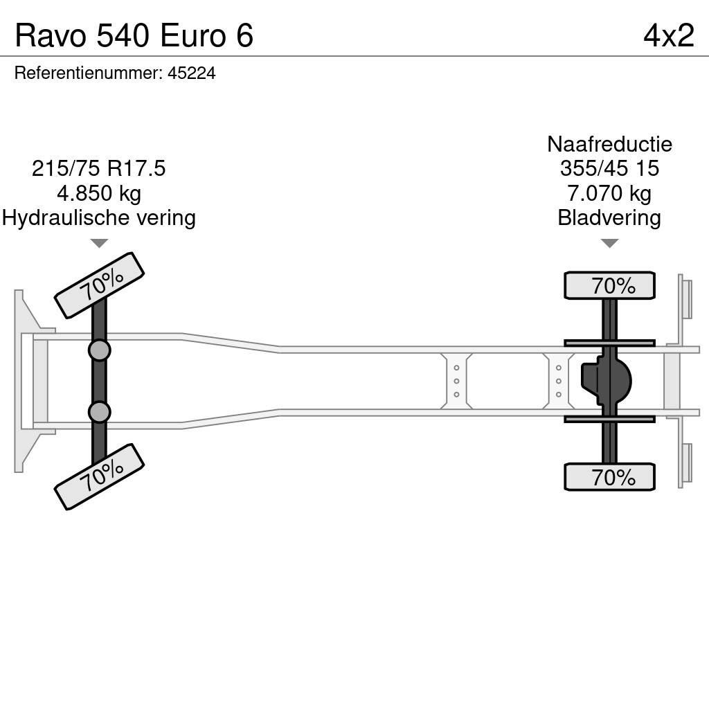 Ravo 540 Euro 6 Zametací vozy