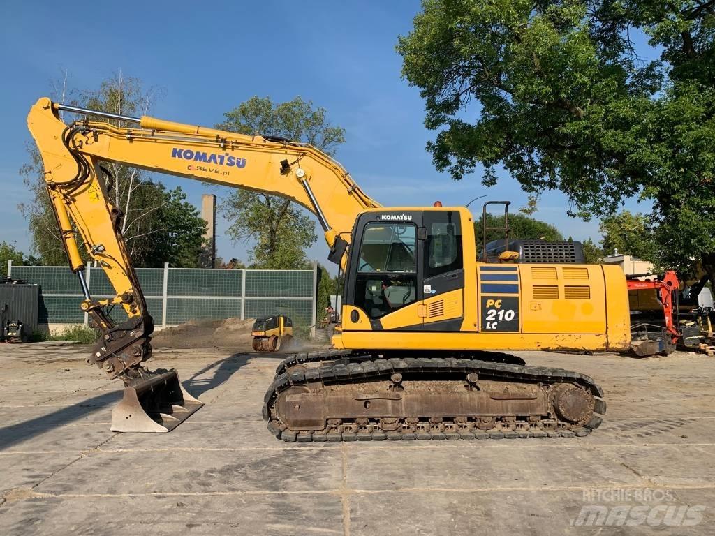 Komatsu PC210 LC-11 Pásová rýpadla
