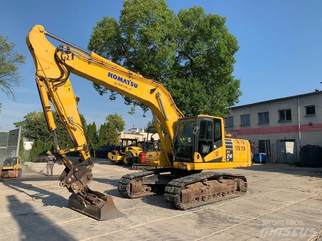 Komatsu PC210 LC-11 Pásová rýpadla