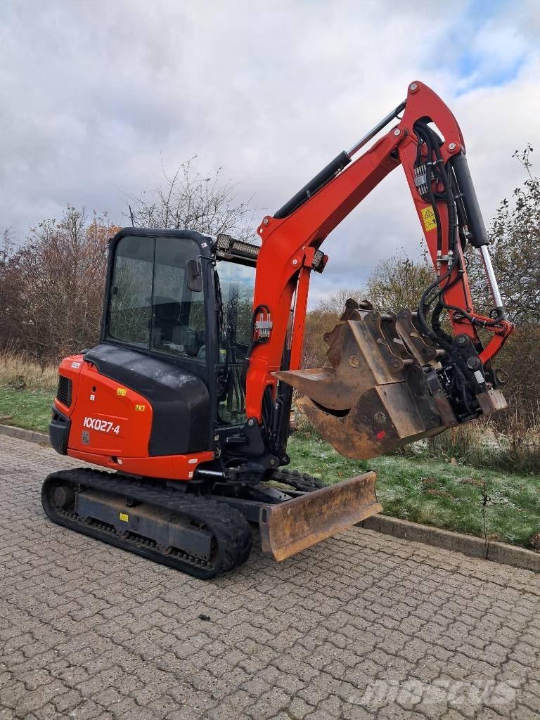 Kubota KX 027-4 Mini rýpadla < 7t