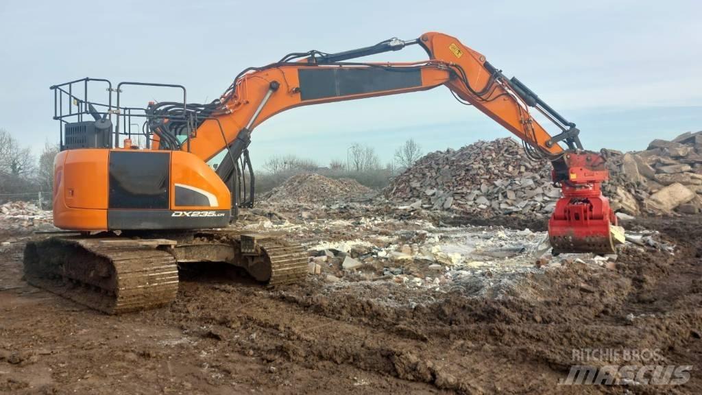 Doosan DX 235 LCR-5 Pásová rýpadla