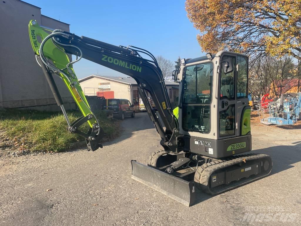 Zoomlion ZE 35 GU Mini rýpadla < 7t