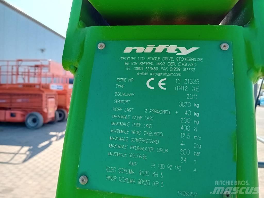 Niftylift HR 12 N E Kloubové plošiny