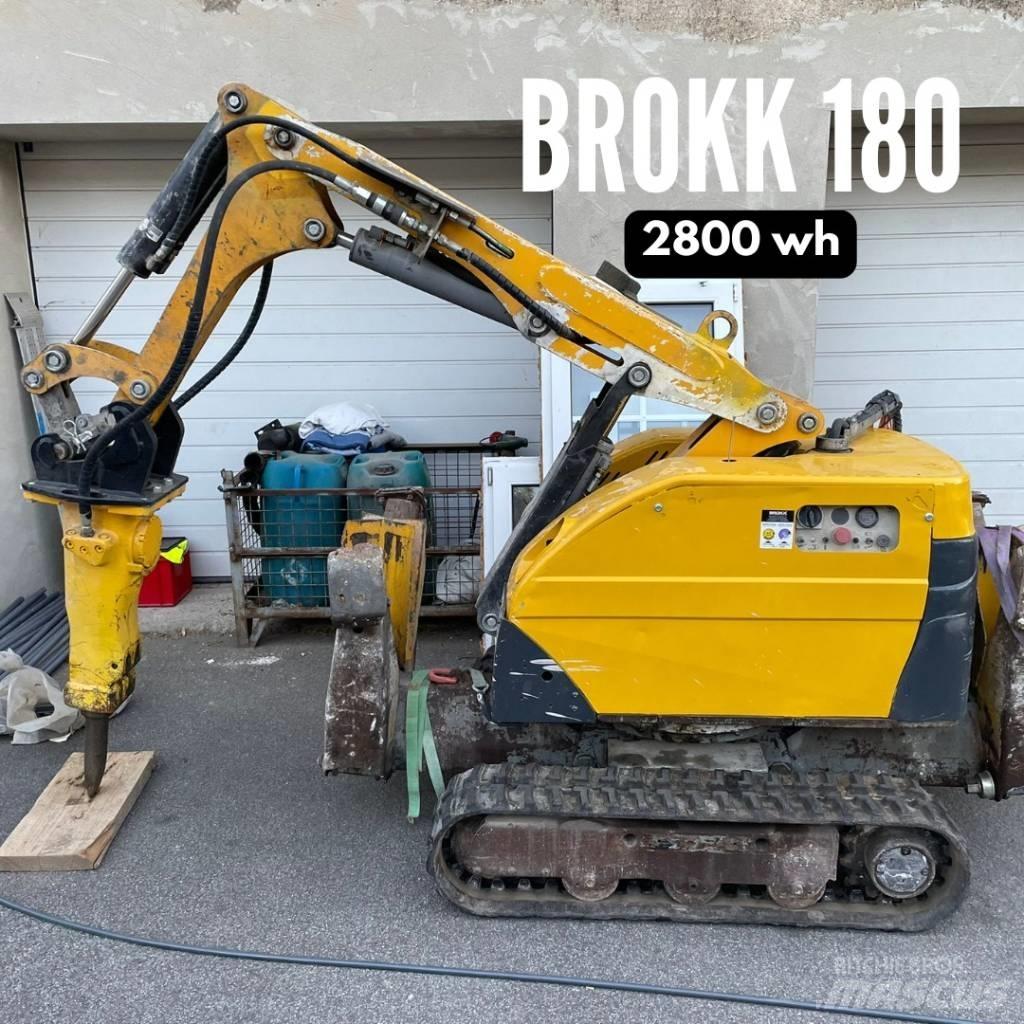Brokk 180 Mini rýpadla < 7t