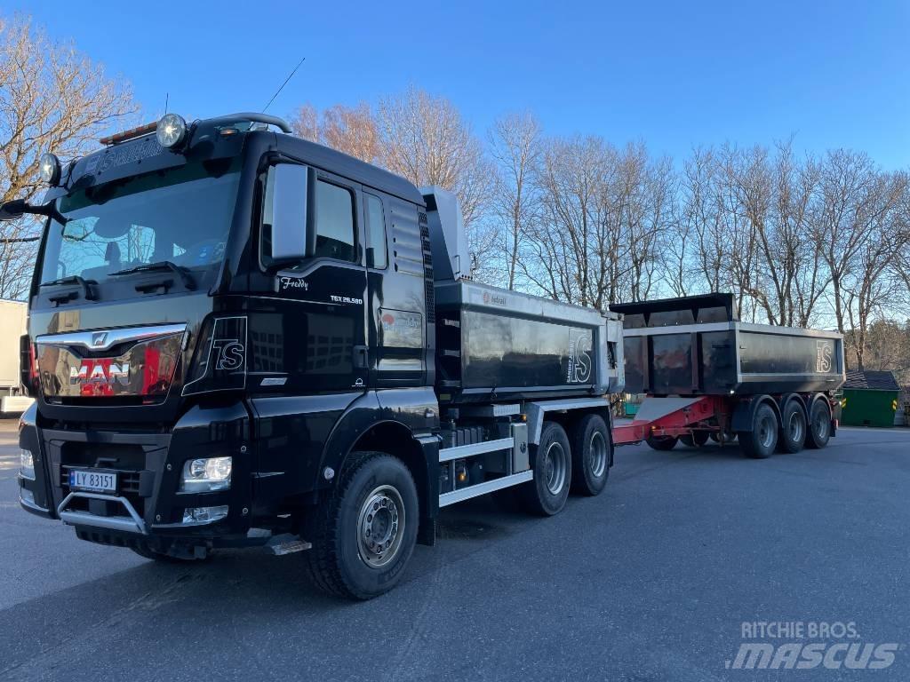 MAN TGX 26.580 Sklápěče