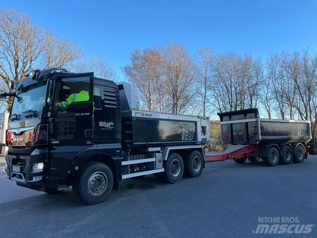 MAN TGX 26.580 Sklápěče