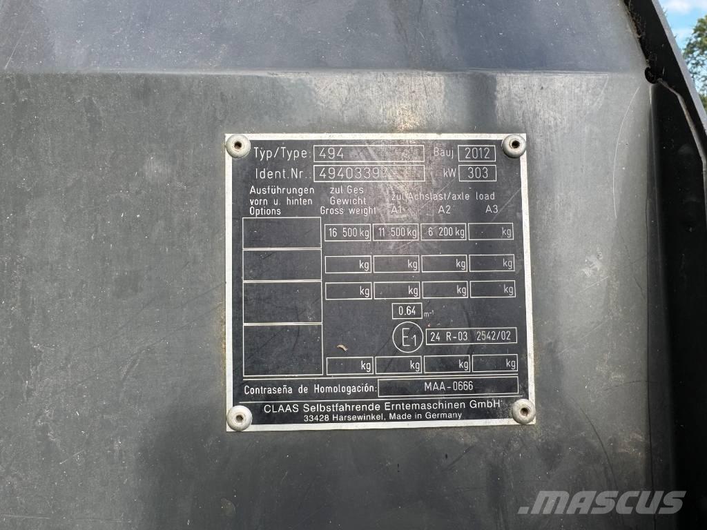 CLAAS Jaguar 930 Samojízdné sekačky