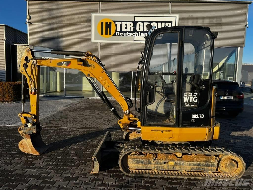 CAT 302.7 DCR Mini rýpadla < 7t