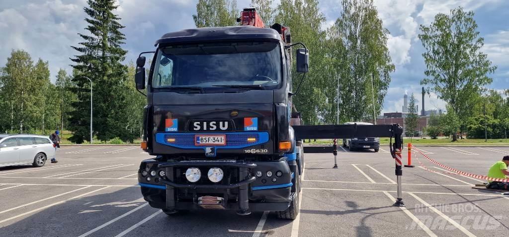 Sisu E18 630 Autojeřáby, hydraulické ruky