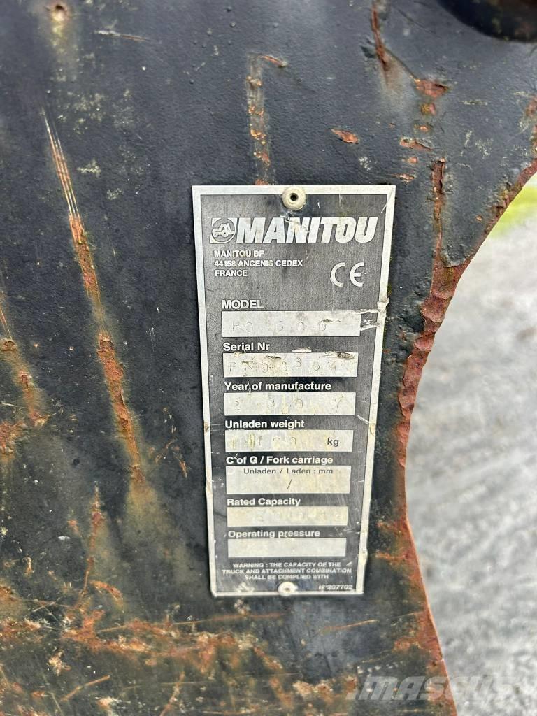 Manitou p600 Pásová rýpadla
